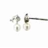 Pendientes diamantes oro blanco