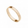 Alianza lisa oro rosa