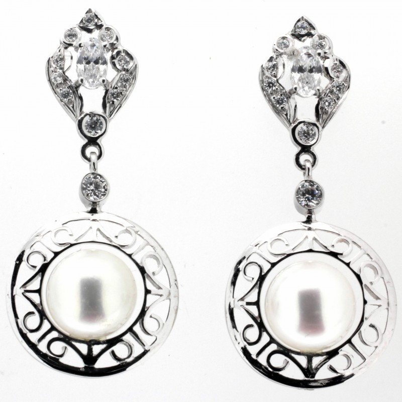 Pendientes purificacion quintero oro 18k [42-4124-p]