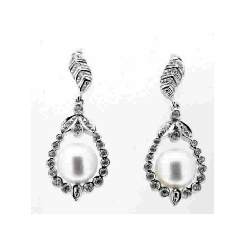 Pendientes purificacion quintero oro 18k [42-4129-p]