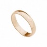 Alianza lisa oro rosa