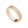 Alianza mate brillo oro rosa