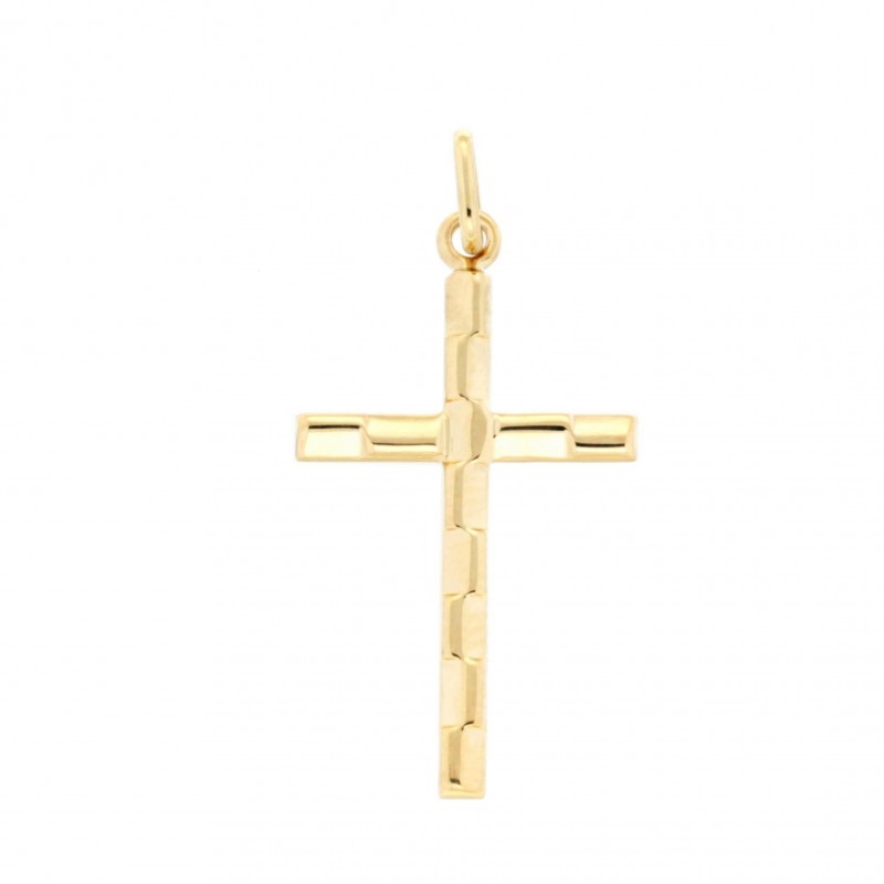 Cruz oro de 18k [4-543]