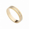 Alianza mate brillo oro amarillo blanco
