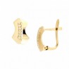 Pendientes comunion Oro 18k [49-12907-P]