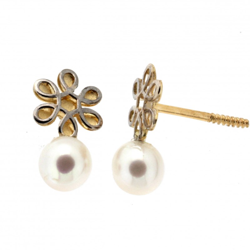 Pendientes Oro 18K [49-2409-P]