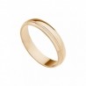 Alianza lisa oro rosa