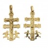 Cruz caravaca oro de 18k [50-7094]