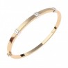 Pulsera caña oro 18k [51-0-35]