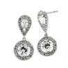 Pendientes oro blanco oro 18k [5-11195-1-p]