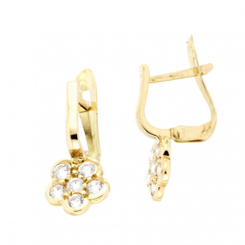 Pendientes comunion Oro 18k [5-11221-P]