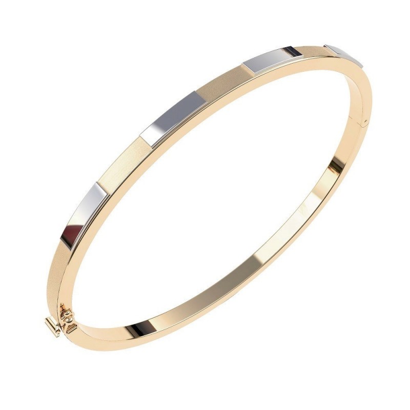 Pulsera caña oro 18k [51-13-35]