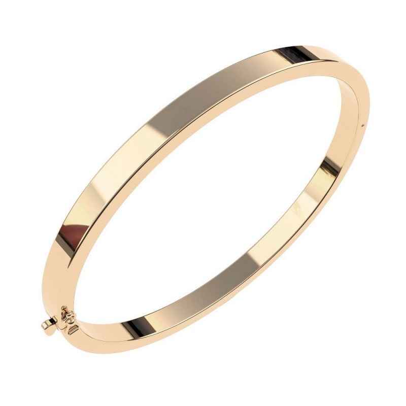 Pulsera caña oro 18k [51-1-50]