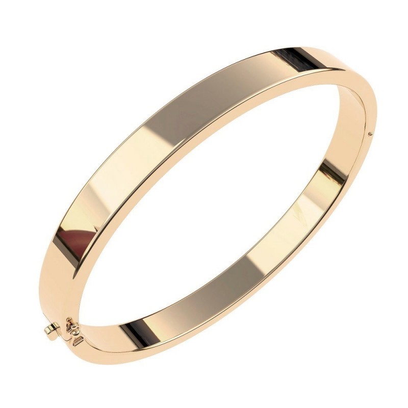 Pulsera caña oro 18k [51-1-70]