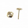 Pendientes oro amarillo 18K [51-2477-P]