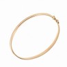 Pulsera caña oro rosa oro 18k [51-30-40-r]