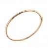 Pulsera caña oro rosa oro 18k [51-40-30-r]