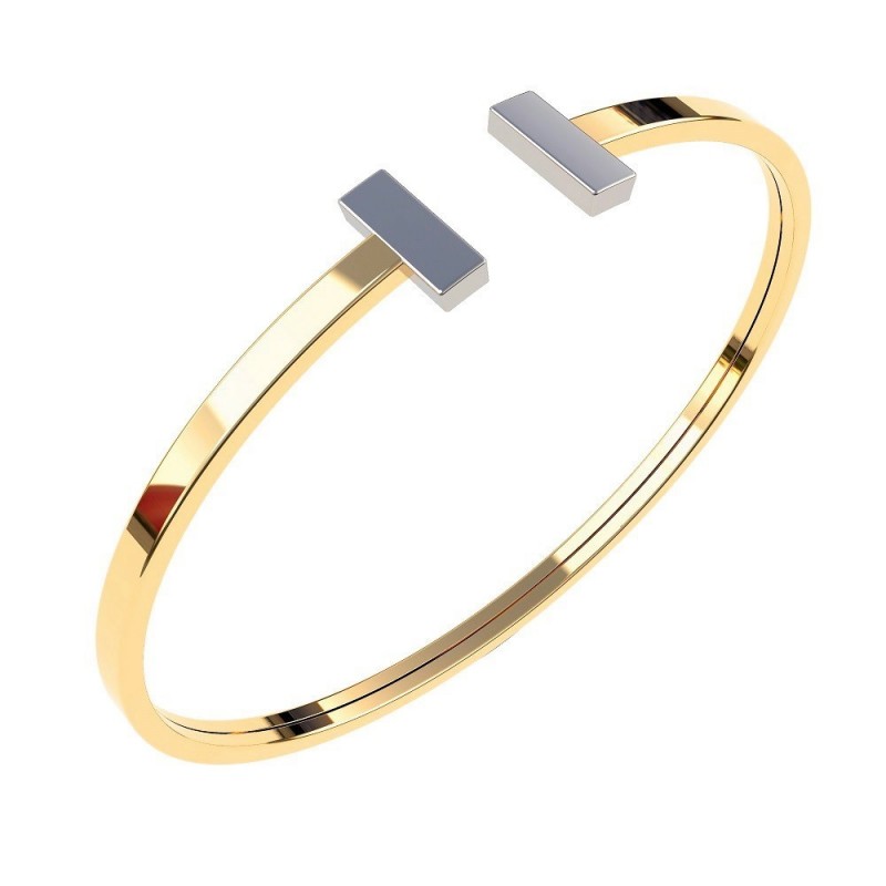 Pulsera caña oro 18k [51-43-t-30]