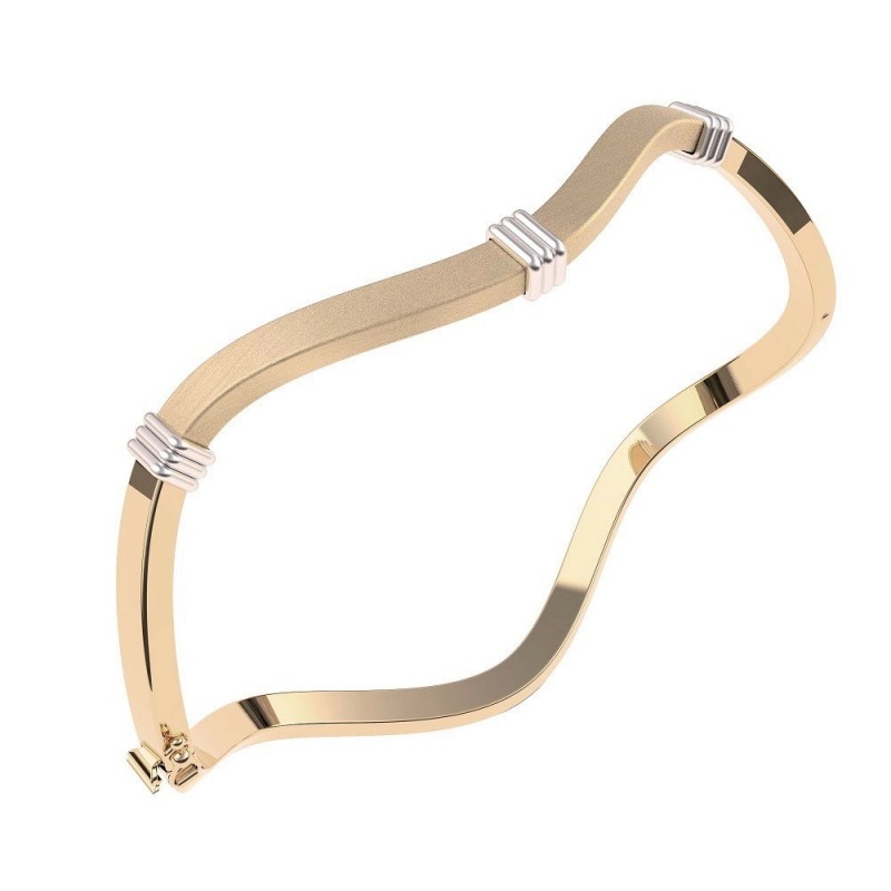 Pulsera caña oro 18k [51-47-35]