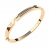 Pulsera caña circonitas oro 18k [51-5-50]