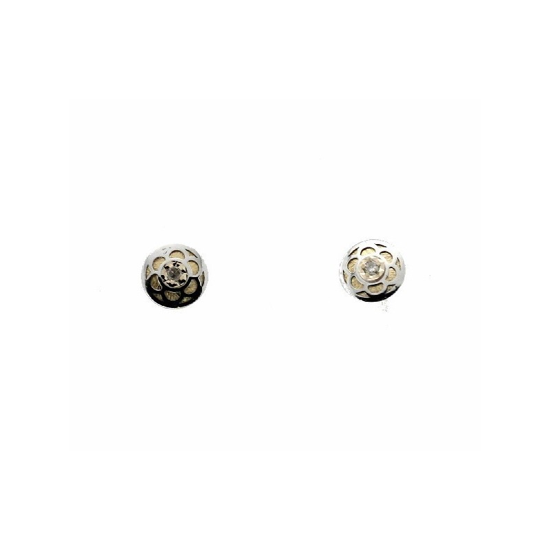 Pendientes diamantes oro amarillo 18K [51-902-P]
