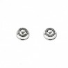 Pendientes oro blanco 18K [19-475-77-P]