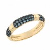 Anillo sortija london blue oro amarillo, oro 18k [ 56-7118-lb-s ]