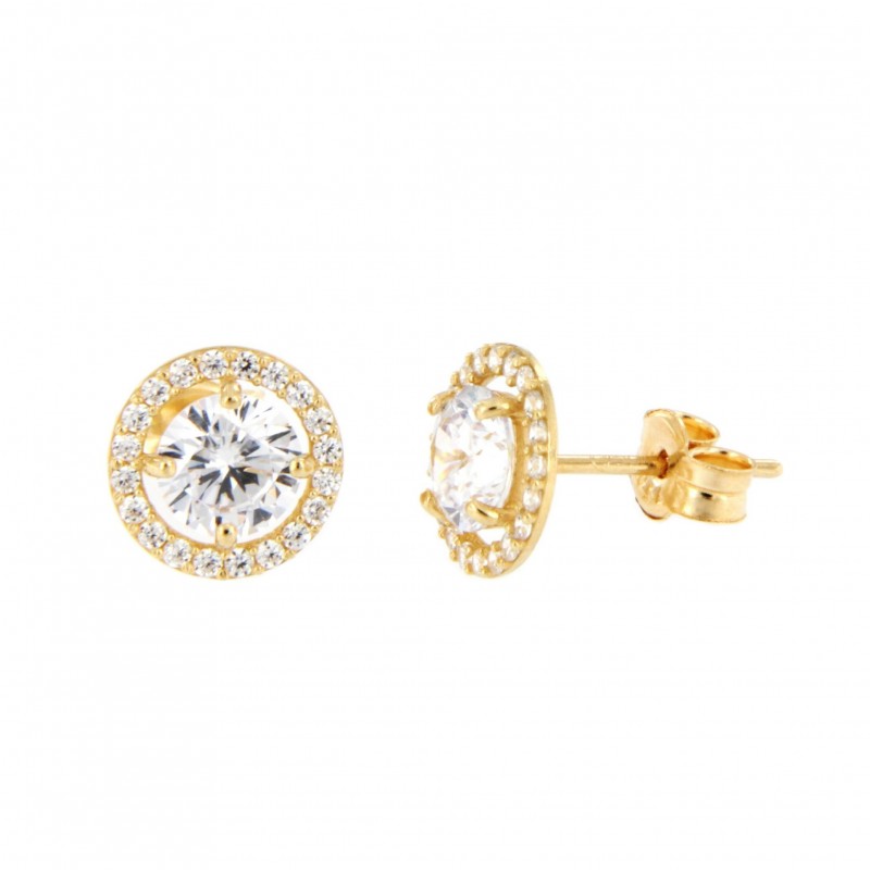 Pendientes oro amarillo 18K [60-3204-P]