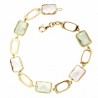 Pulsera piedras oro amarillo oro 18k [19-649-3-r-pu]