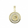Medalla virgen niña oro 18k [70-11550]