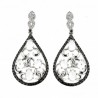 Pendientes diamantes oro 18k [72-24701-n-p]