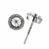 Pendientes diamantes oro blanco 18K [76-2119000-P]