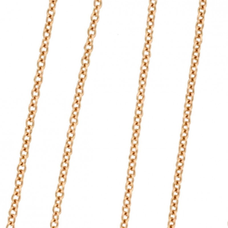 Cadena forxa oro rosa 18k [79-20100679-r ]