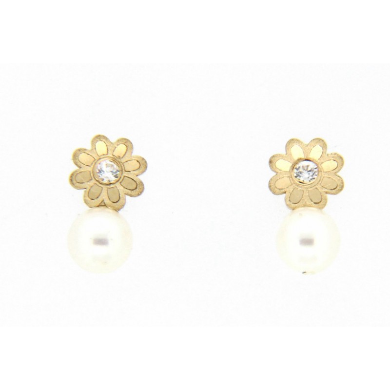 Pendientes oro amarillo 18K [8-2003-P]
