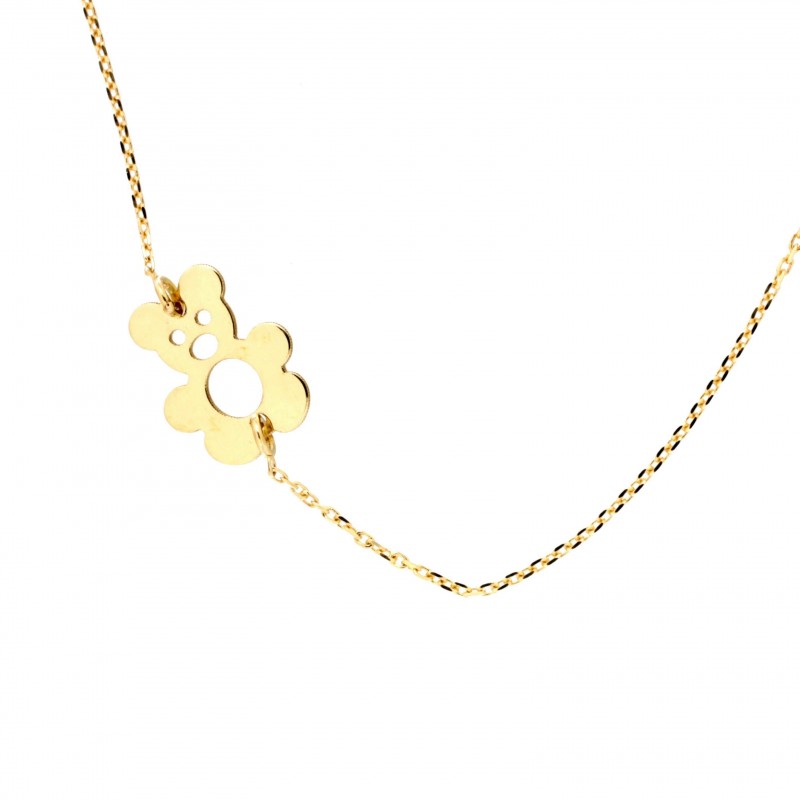 Colgante con cadena oro amarillo 18k [2-10015 ]