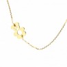 Colgante con cadena oro amarillo 18k [2-10015 ]