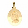 Medalla virgen niña oro 18k [2-105-19]