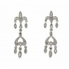 Pendientes diamantes oro 18k [82-1965-p]