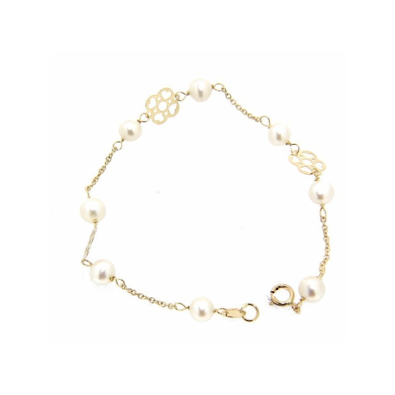 Pulsera comunion oro 18k [82-21459-pu]