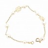 Pulsera comunion oro 18k [82-21459-pu]