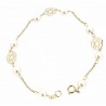 Pulsera comunion oro 18k [82-21460-pu]