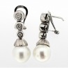 Pendientes australiana diamantes oro 18k [82-3268-p]