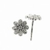 Pendientes diamantes oro blanco 18K [82-41274-P]