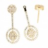 Pendientes desmontables oro 18k [82-60823-p9-839]