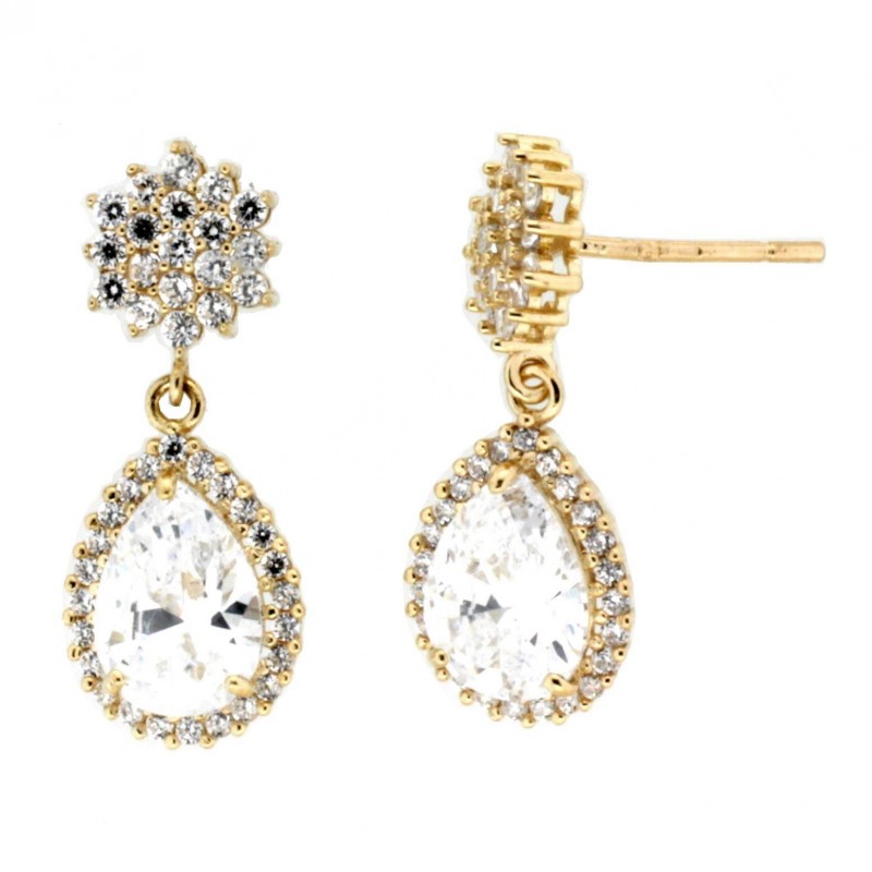Pendientes oro 18k [82-60829-p9-839]
