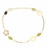 Pulsera piedra color oro 18k [82-60898-2]