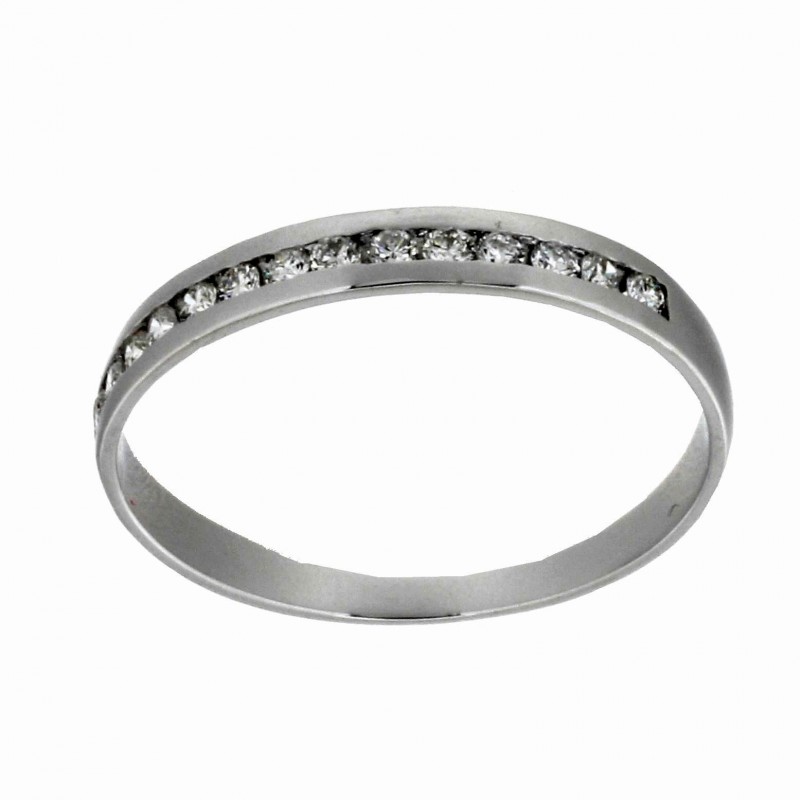 Media alianza diamantes oro blanco