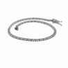 Pulsera riviere diamantes oro 18k [82-pu-201]