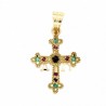 Cruz asturias centro zafiro oro de 18k [8-3343-z]
