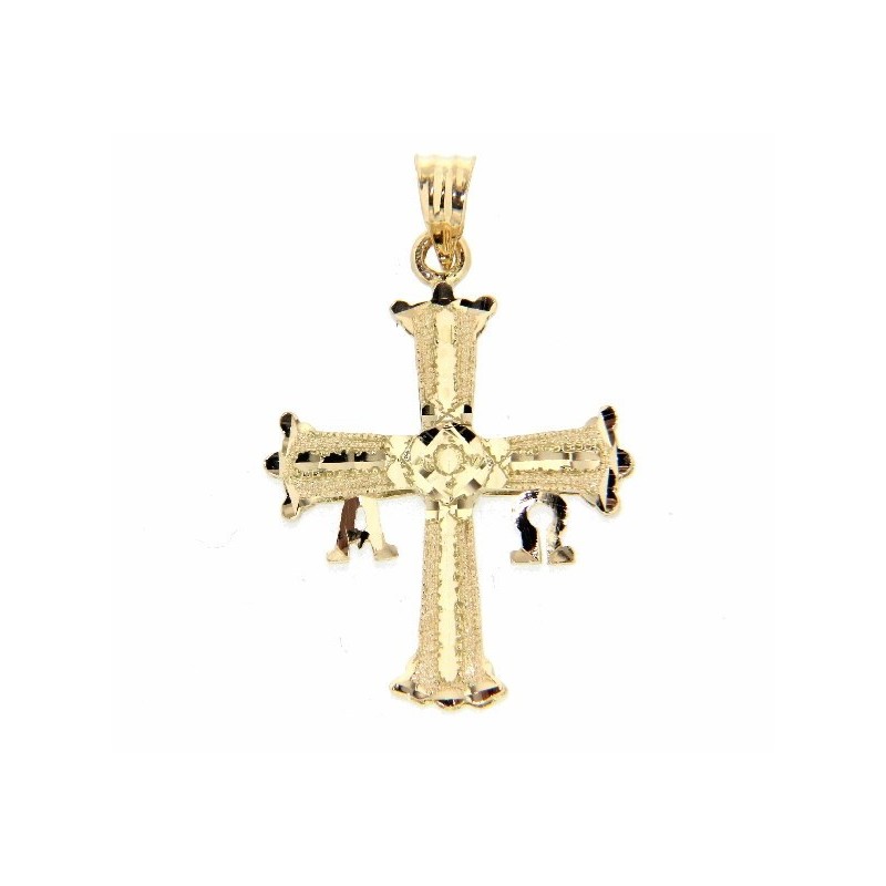 Cruz asturias oro de 18k [8-3482]